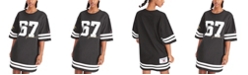 Tommy Hilfiger Women's Black New Orleans Saints Clair Half-Sleeve Dress
